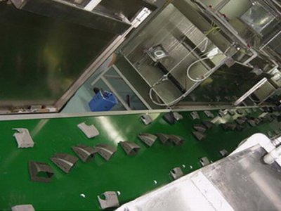 半自动手喷塑胶喷涂线  