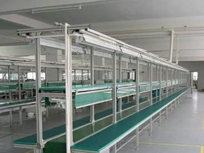 长条工作台式皮带流水线 